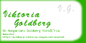 viktoria goldberg business card